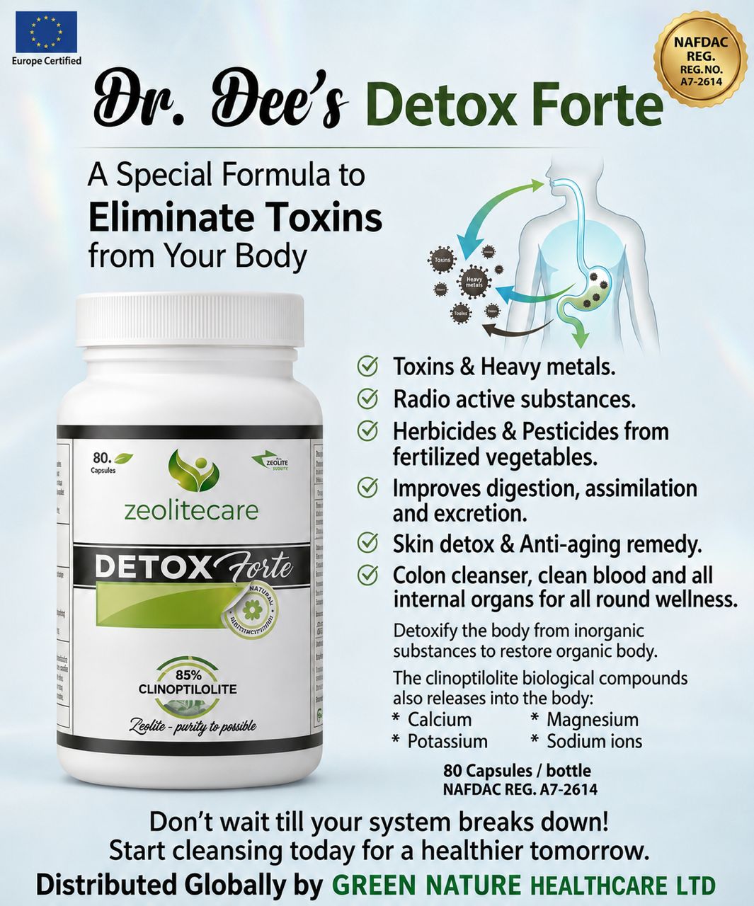 Detox Forte Zeolitecare
